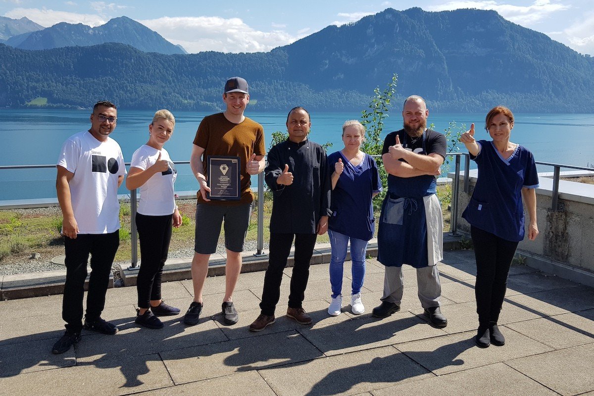 Hotel Alpenblick Weggis | 8.6 Punkte | Ausgezeichnete Hochzeitslocation