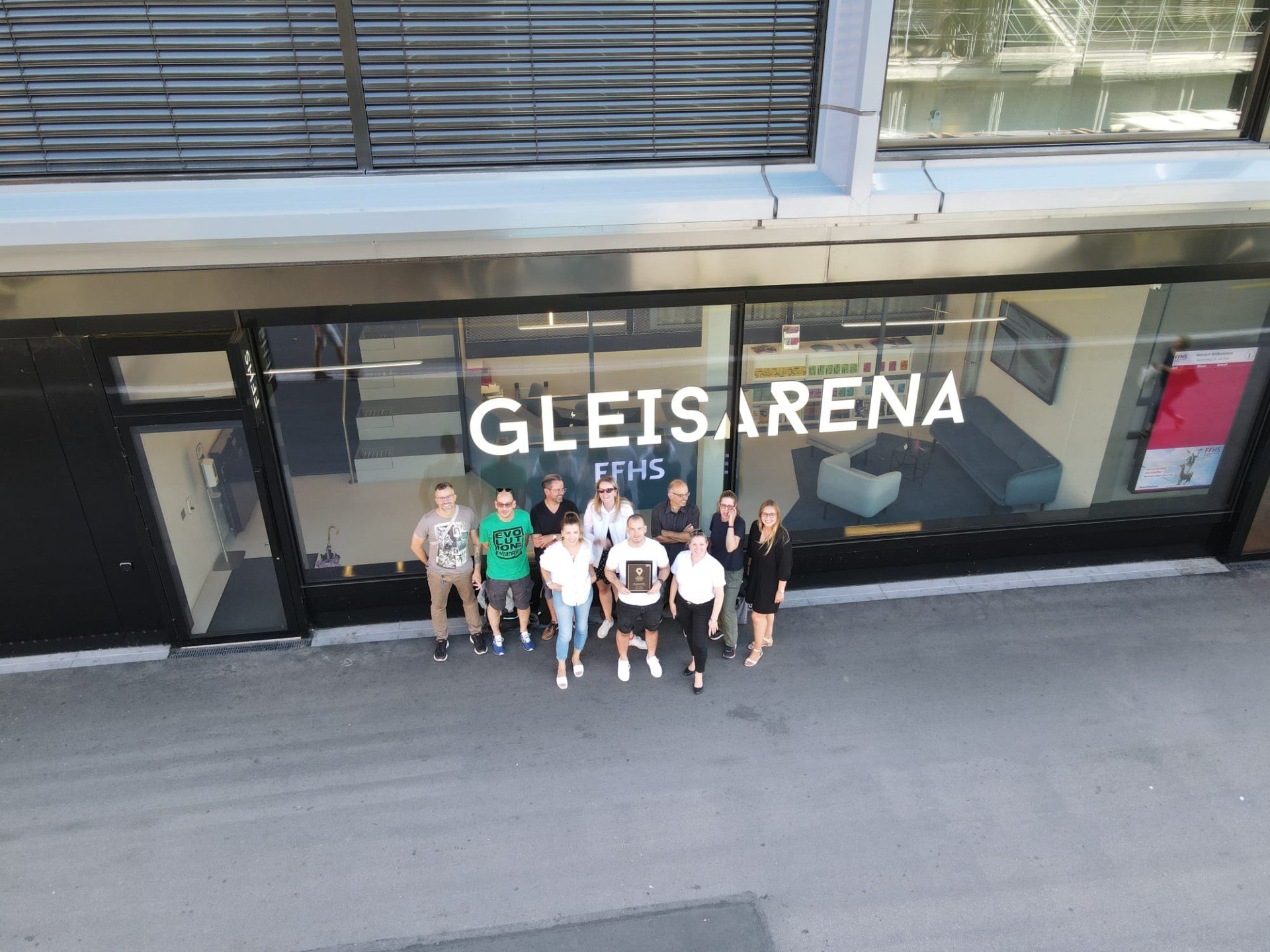 Gleisarena FFHS | 8.9 Punkte | Ausgezeichnete Meetinglocation